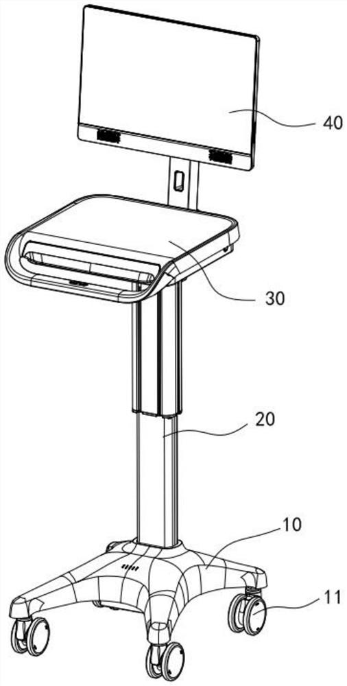 Mobile medical cart