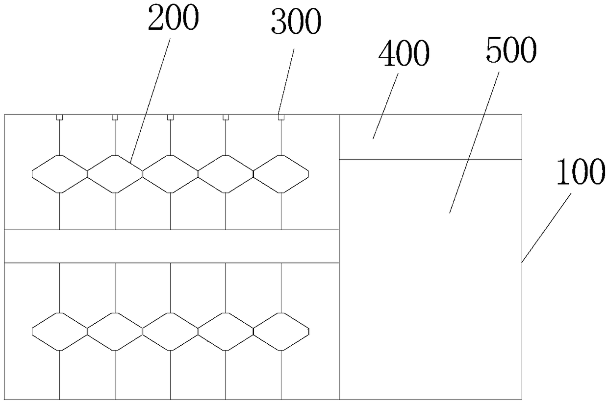 Micro electronic abacus and display method thereof