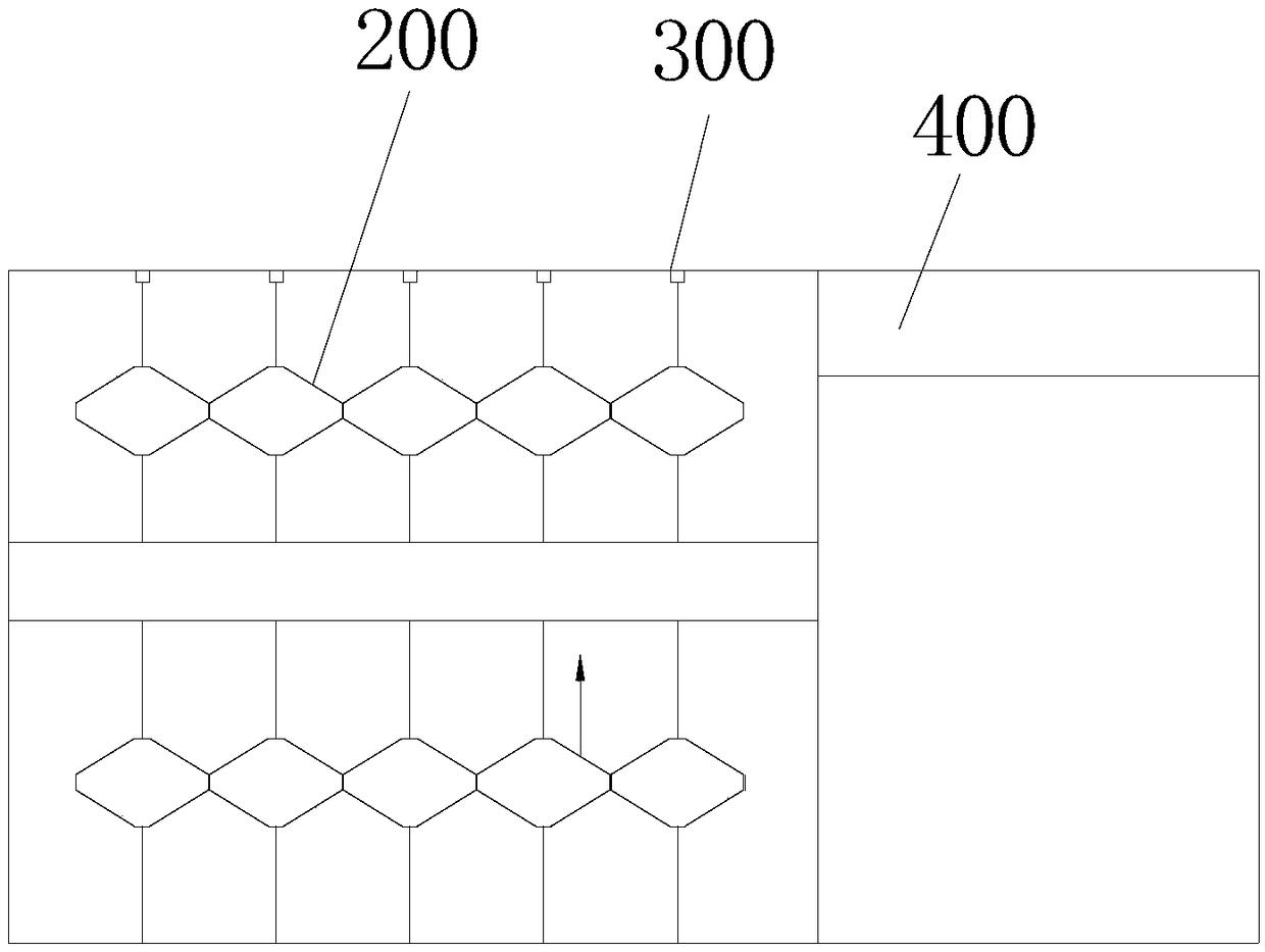 Micro electronic abacus and display method thereof