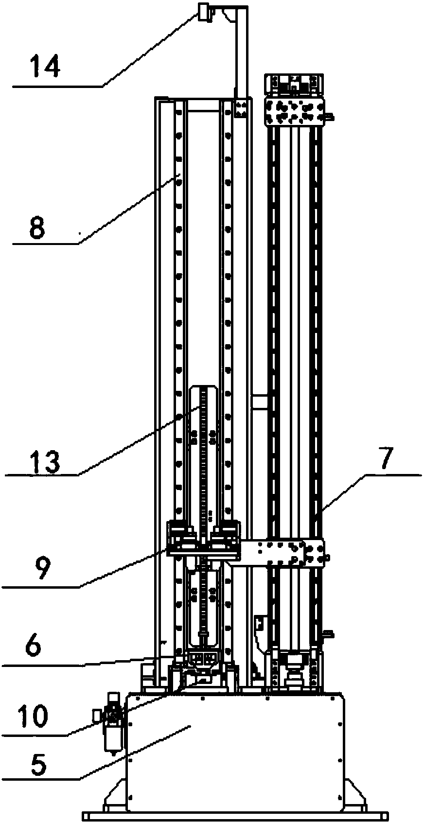 Automatic impact sensitivity test system