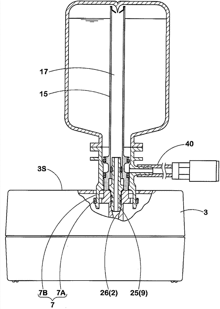 Air leakage mending set