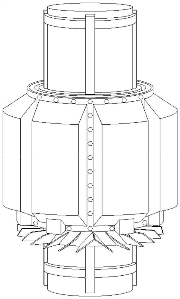 Pier active collision avoidance device based on impact hydrodynamic force