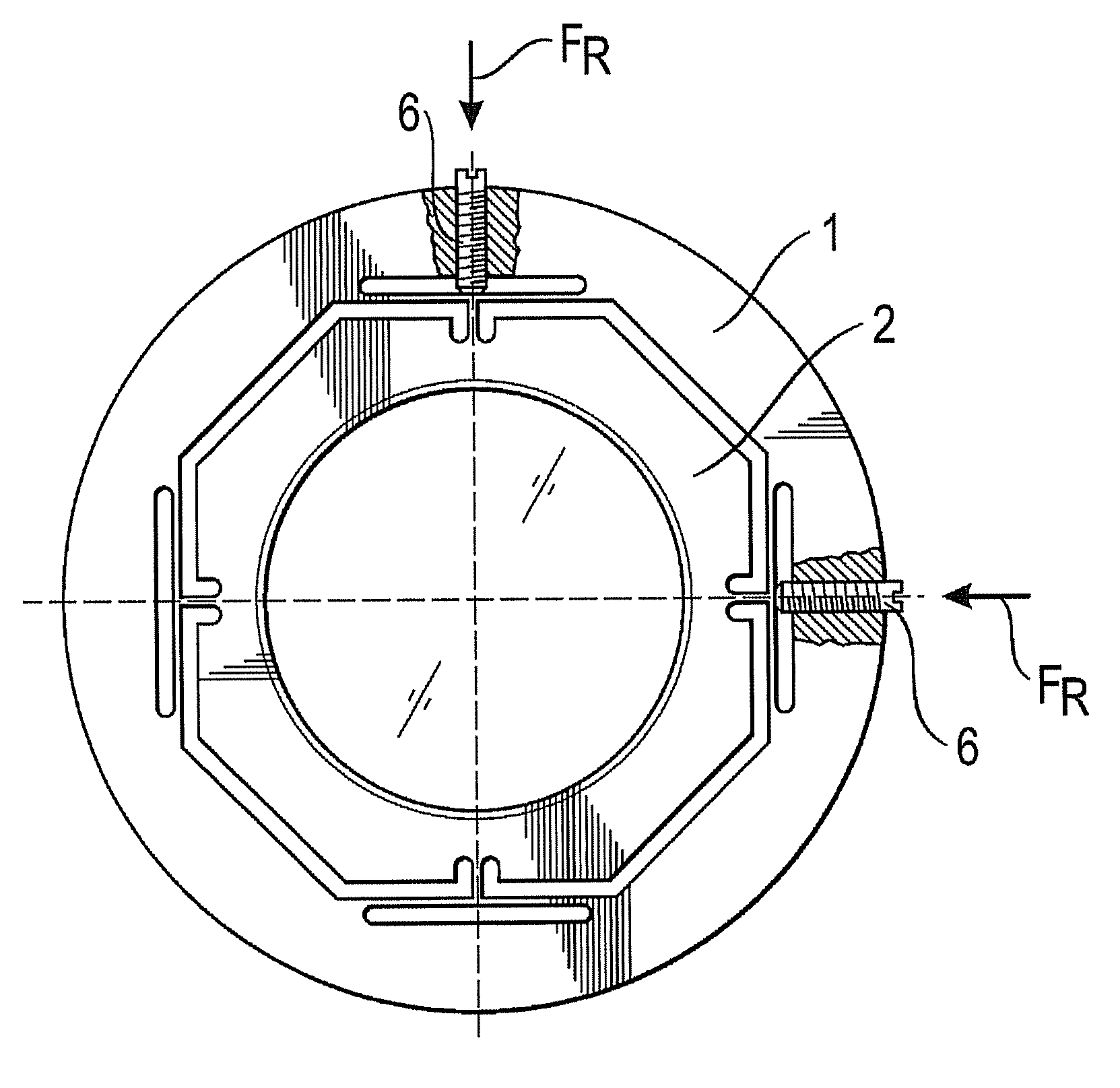 Monolithic optical mount