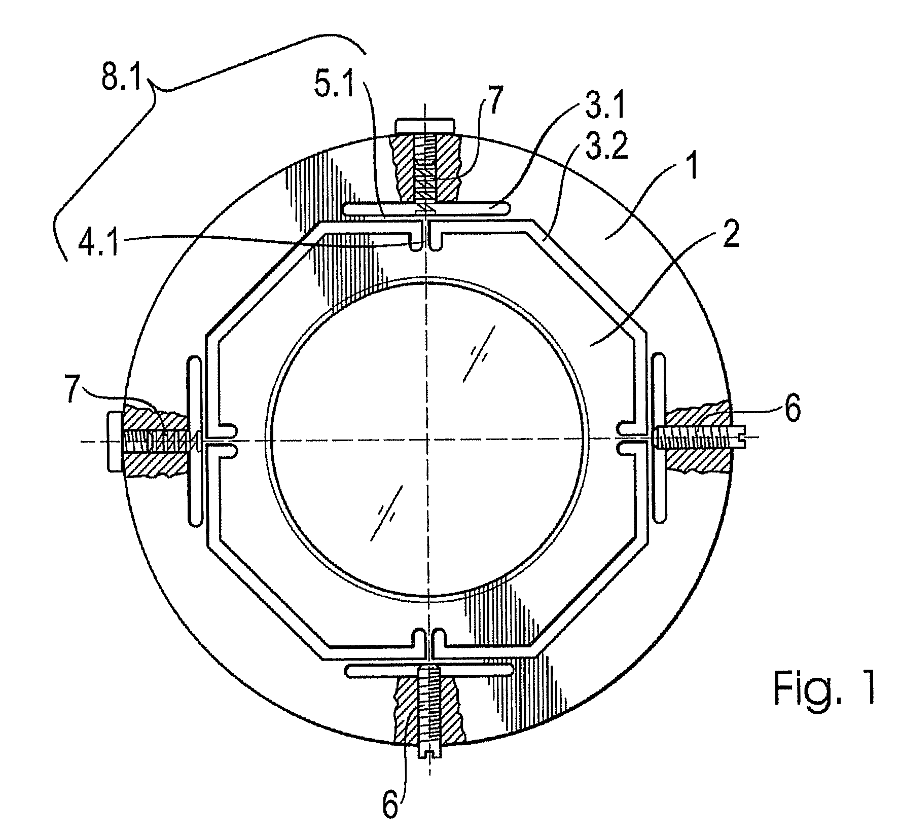 Monolithic optical mount