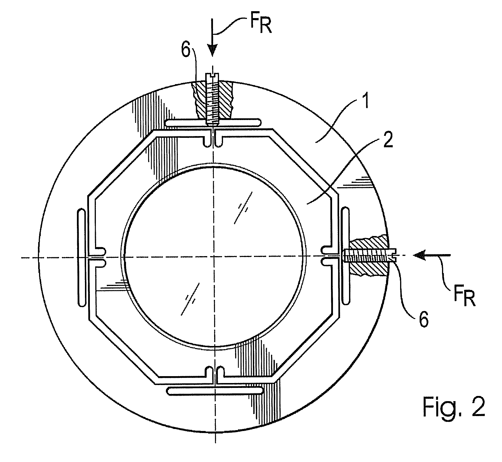 Monolithic optical mount