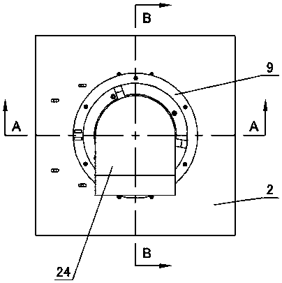 Vertical high-precision post-processing machine for plastic pipes