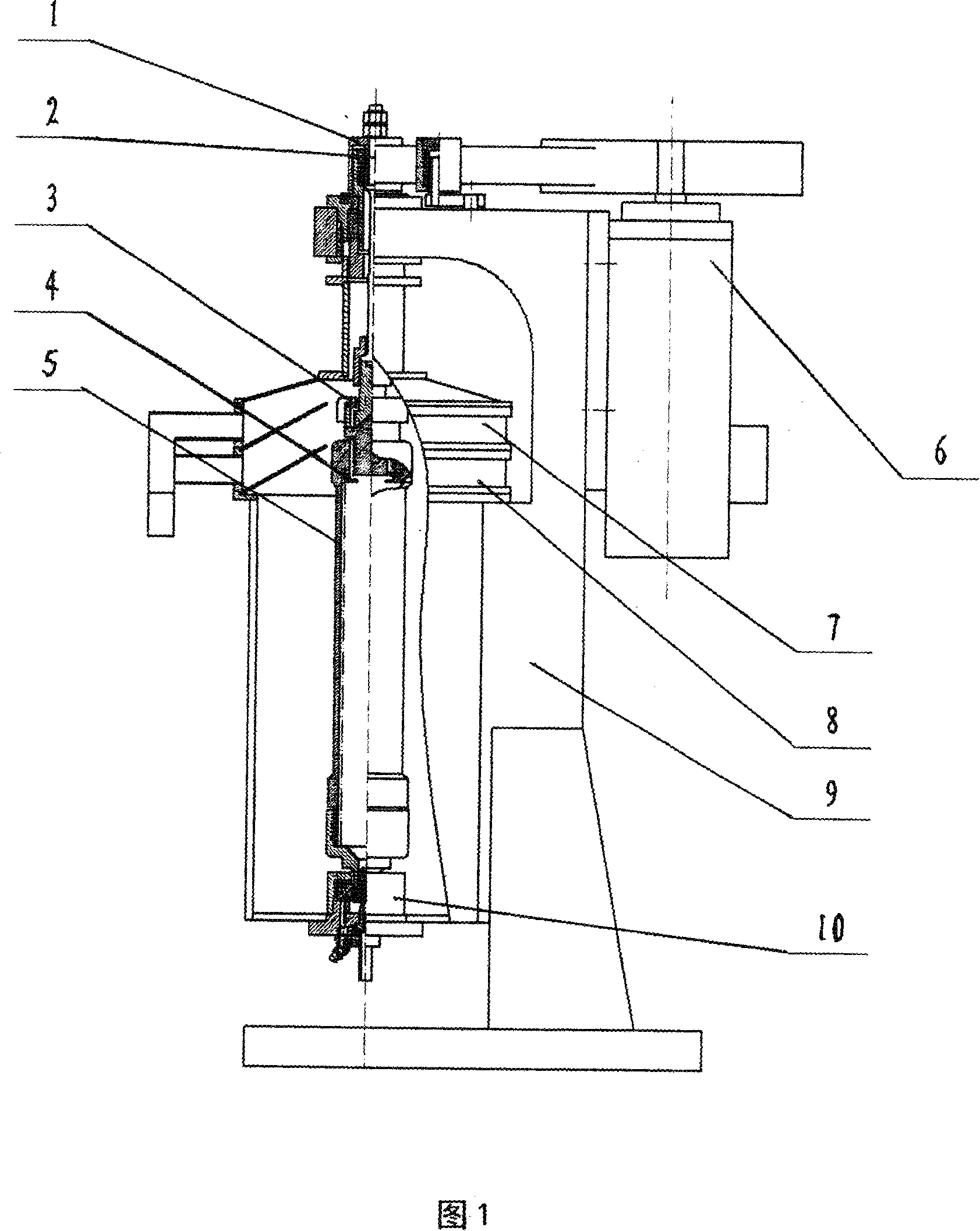 Tubular separating machine