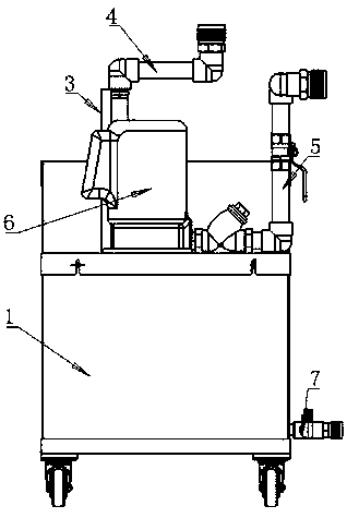 Simple movable cooler convenient to use