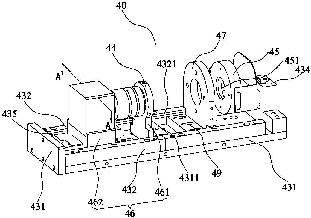 Charged coupled device (CCD) automated detecting device for connector