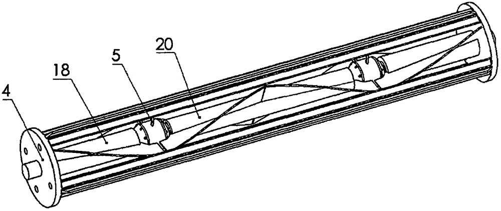 Downhole mechanical hydraulic pulse generation device