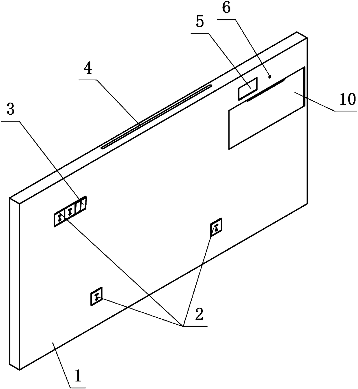 Integrated wall-mounted medical nursing system