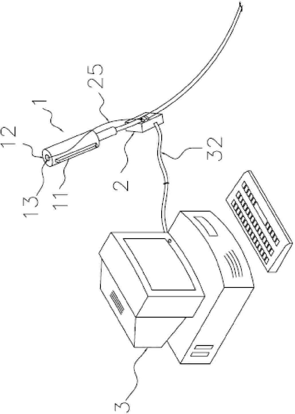 Data acquiring and analyzing device applied to self-controlled type pain-relieving of patients