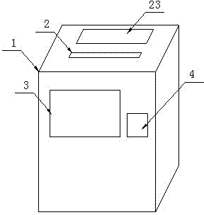 Automatic counting ballot box