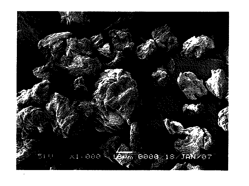 Cellulose powder having excellent segregation preventive effect, and compositions thereof