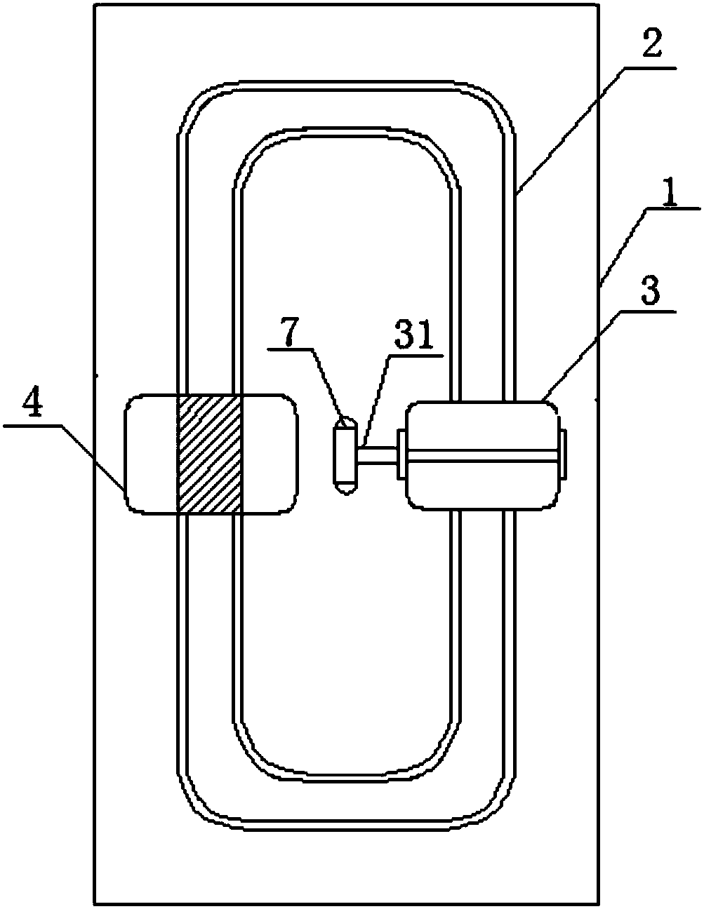 Computer main unit case with high cooling efficiency