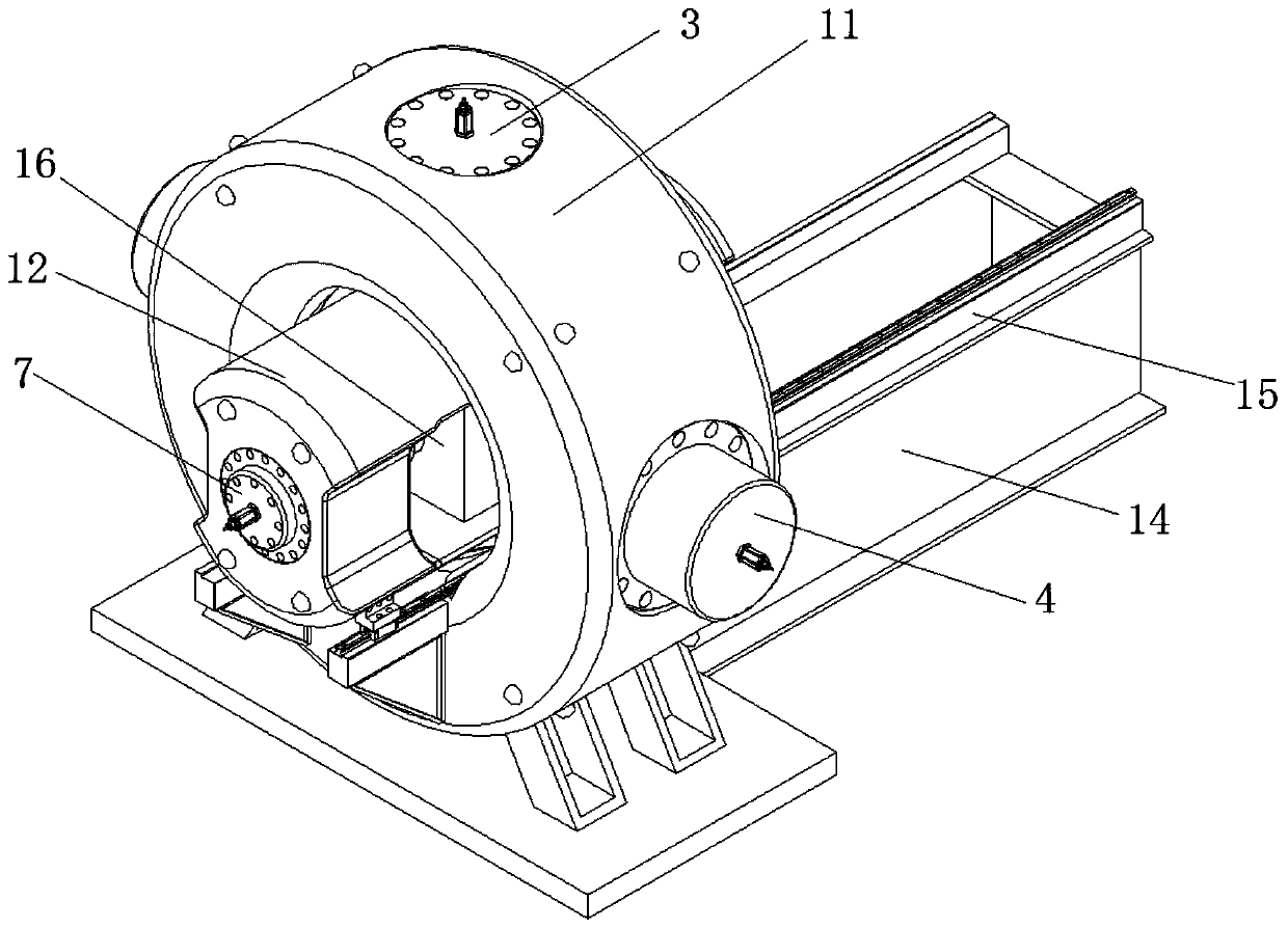 True triaxial multifunctional shearing test device and method for high-temperature and high-pressure hard rock