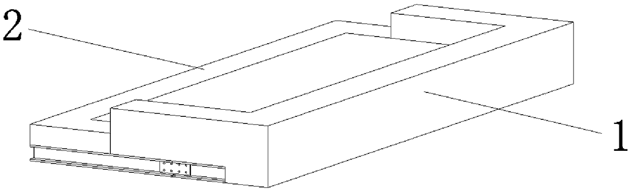 Prefabricated balcony convenient to install and fix