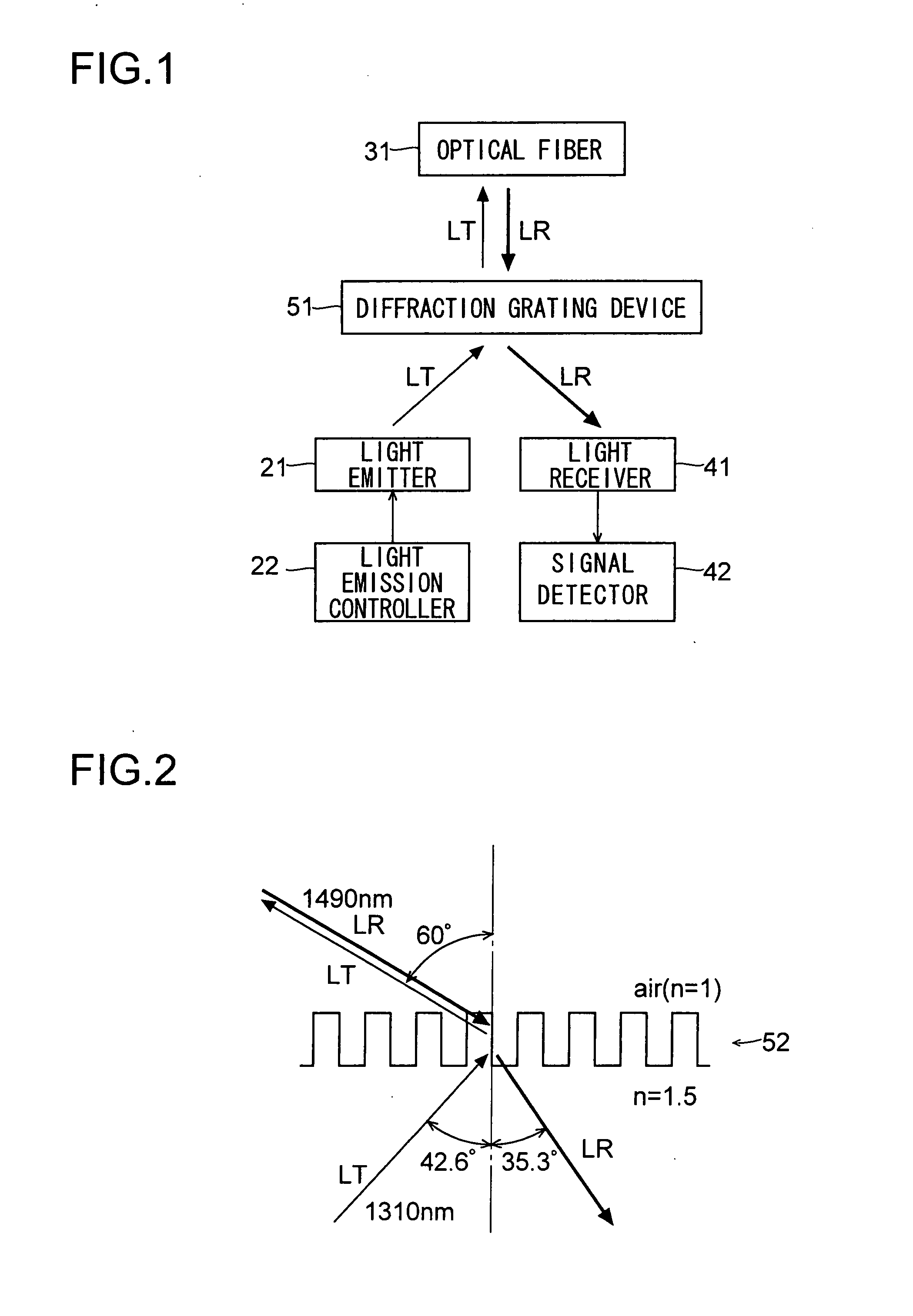 Diffraction grating device and optical apparatus