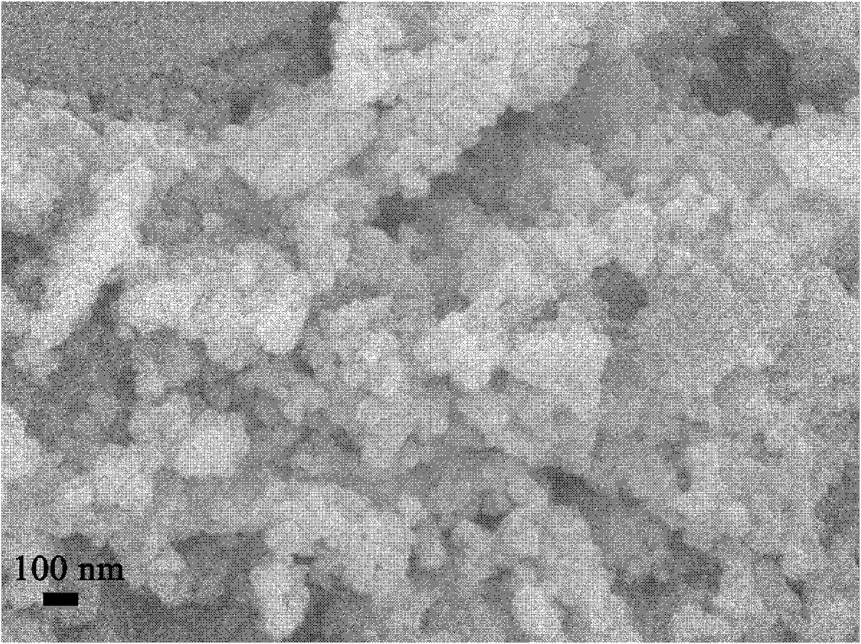 Method for preparing carbon-hybridized nickel lithium ferrite nano-catalyst