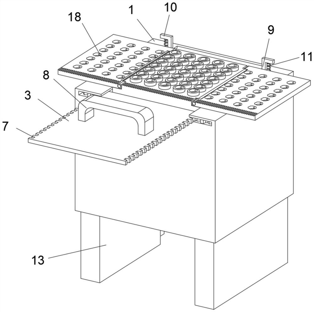 Measuring device for building engineering project management