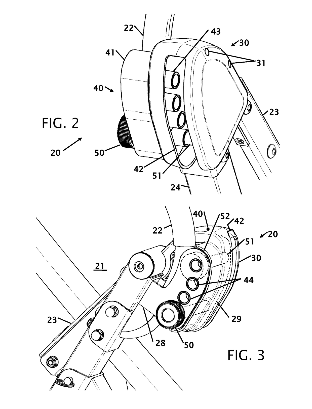 Pin Cover for an Inversion Table