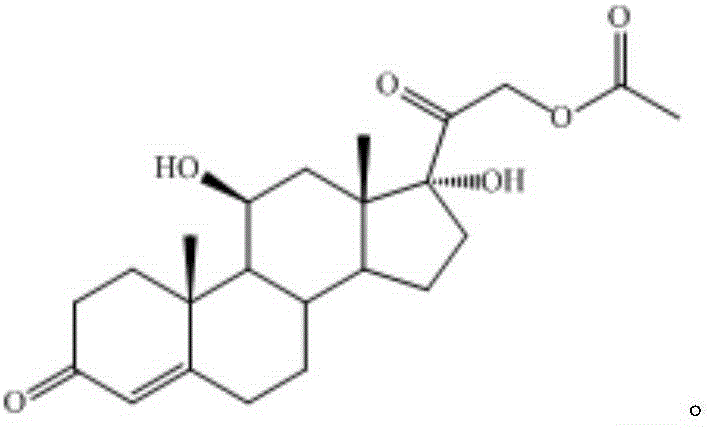 Method for preparing steroid anti-inflammatory medicine prednisolone acetate by adopting enzyme process