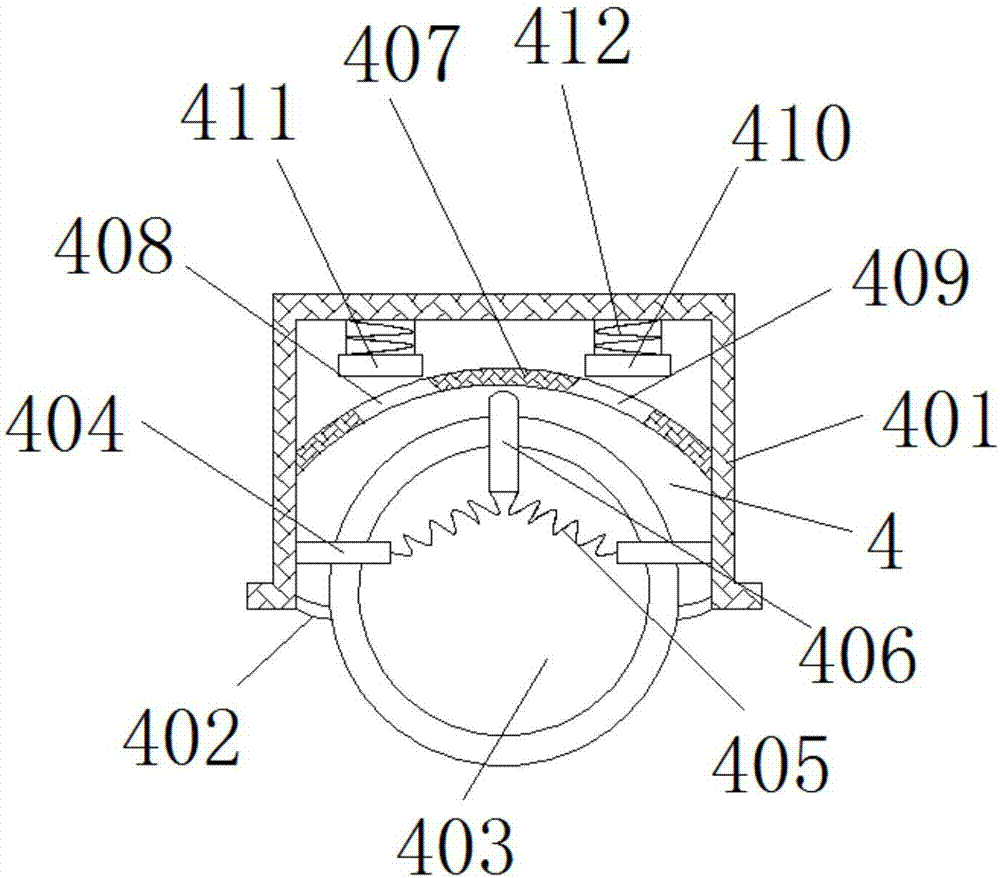 Vehicle-mounted formaldehyde purifying device for preventing mistaken touch