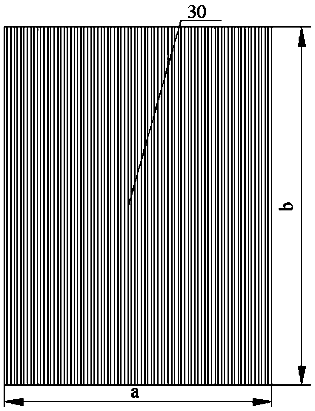 Surface repair pretreatment method of hot roll supersonic spraying