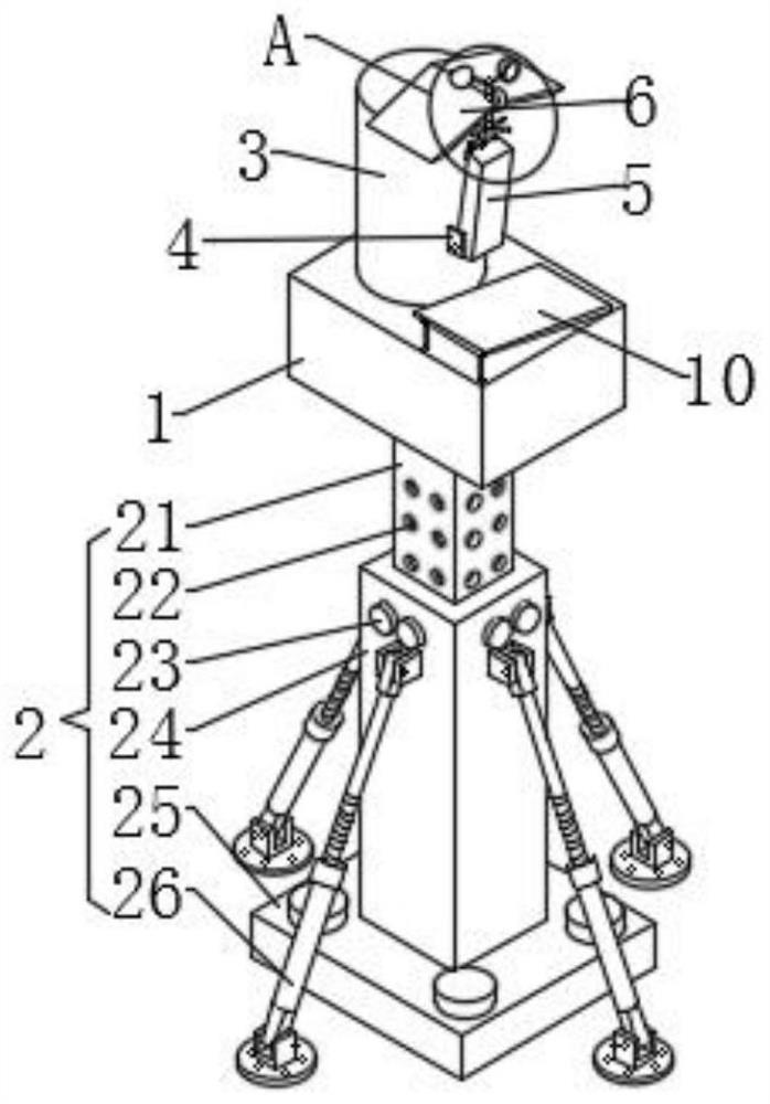 5G antenna with good protection effect