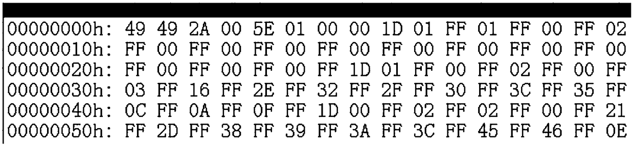 Network transmission method for digital orthophoto maps