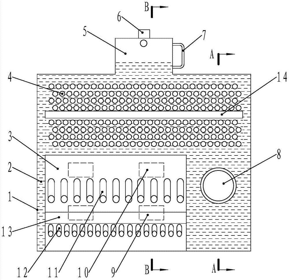 Coal-burning oil-burning gas-burning boiler