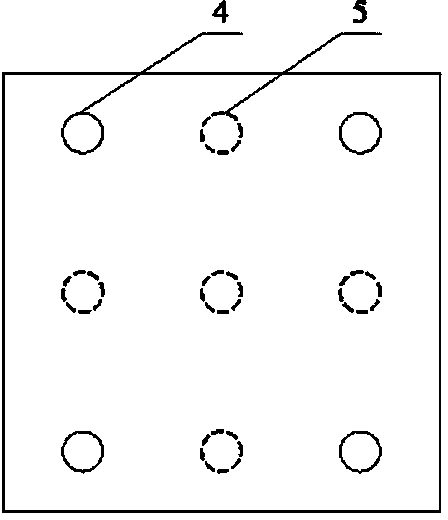 Top-down rigid pile compound foundation construction method