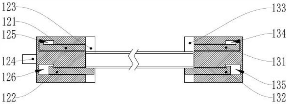 Plate double-sided pretreatment device for portable house and pretreatment method using same