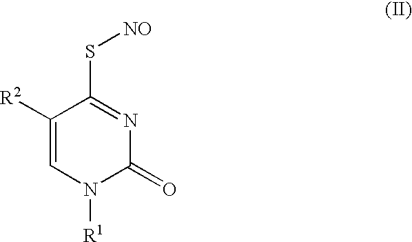Thionucleoside s-nitrosyl derivative