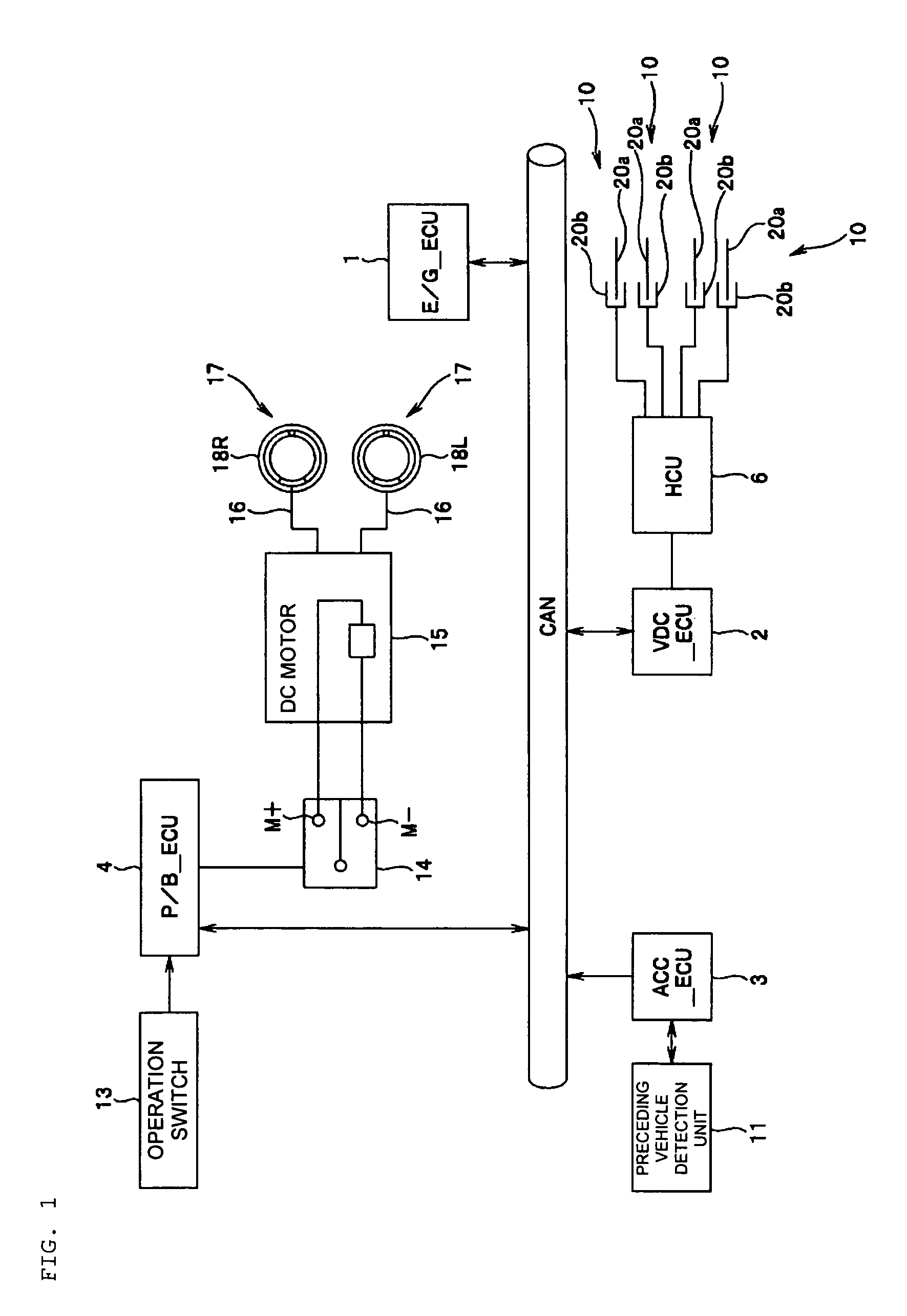 Vehicular brake control apparatus