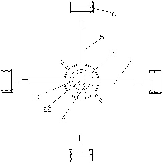 Industrial robot for unmanned aerial vehicle and working method thereof