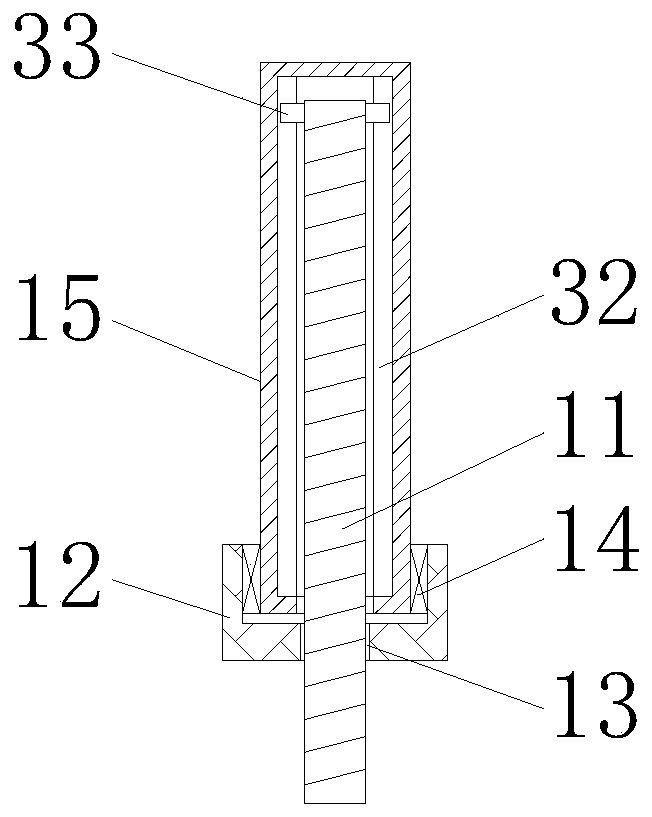 Adjustable projection device for information technology research and using method