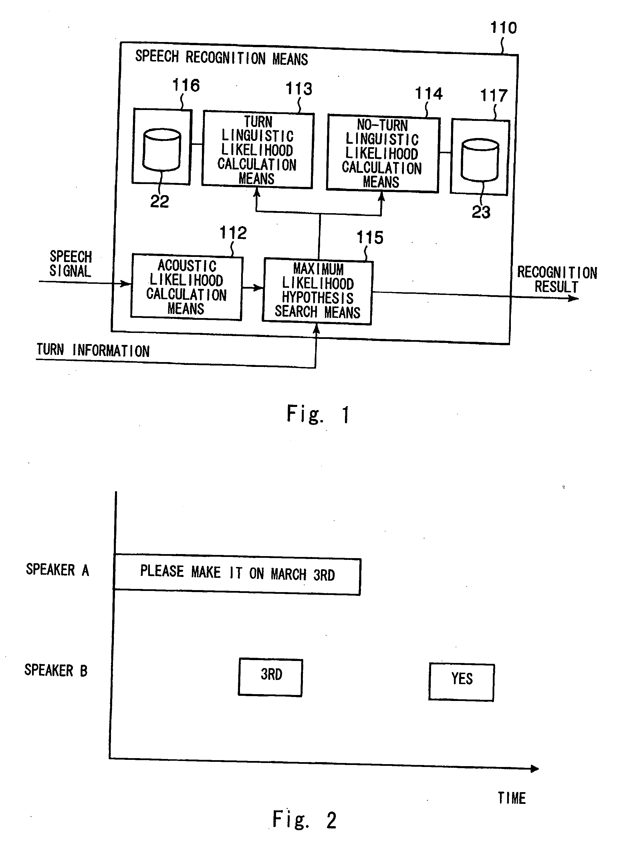 Dialogue speech recognition system, dialogue speech recognition method, and recording medium for storing dialogue speech recognition program