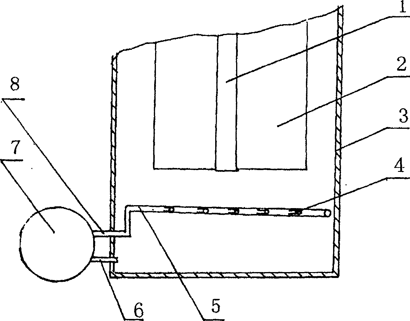 Method and equipment for mixing modified asphalt through pump circulation