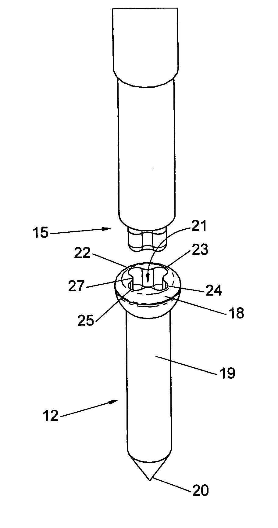 Medical fastener and tool