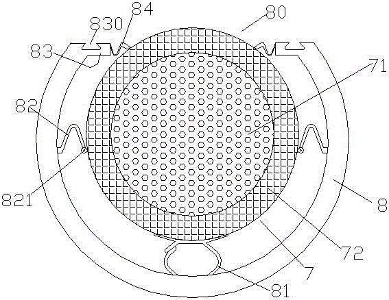 Cable convenient to assemble and having heat insulation protective cover and assembling installing method thereof