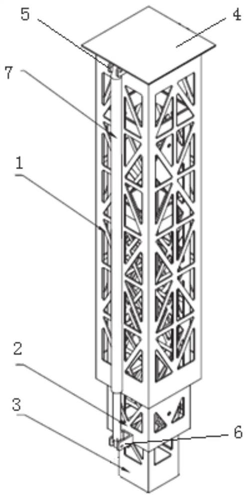 Telescopic mechanism and kitchen waste grabbing device