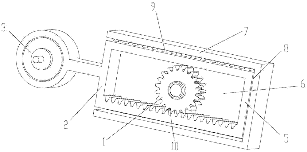 Air deflector movement mechanism and air-conditioner