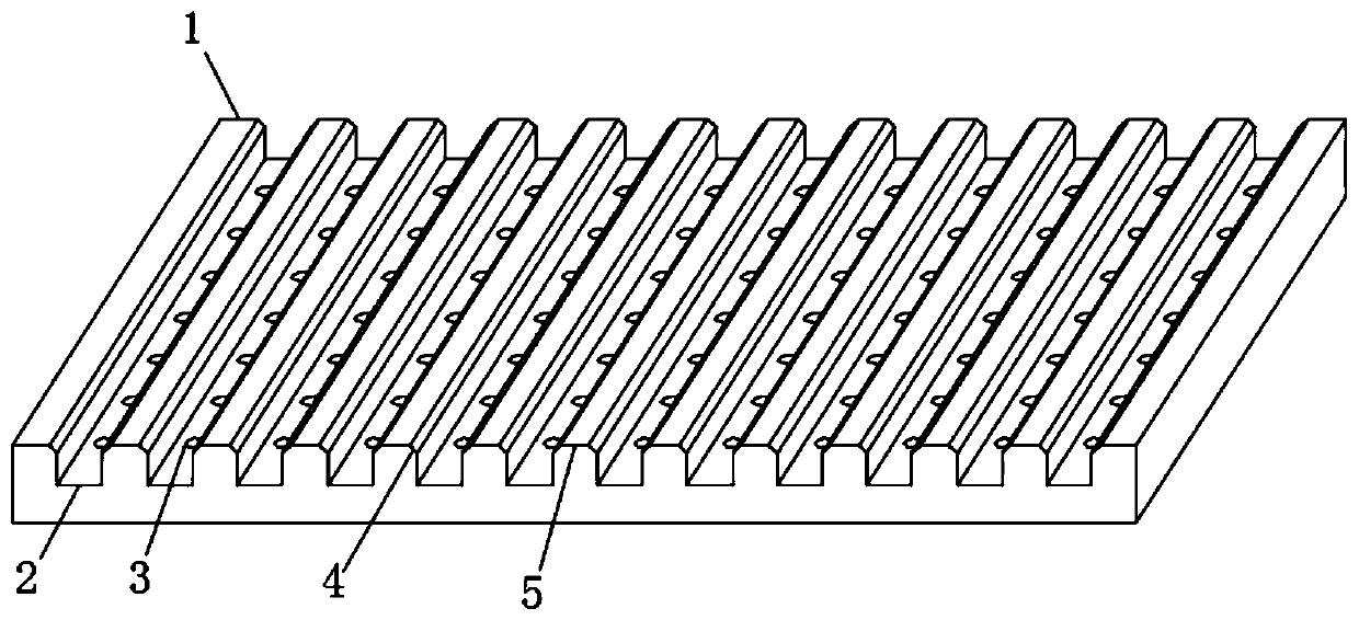 Processing technology for forming micro hole in relatively thick sheet material