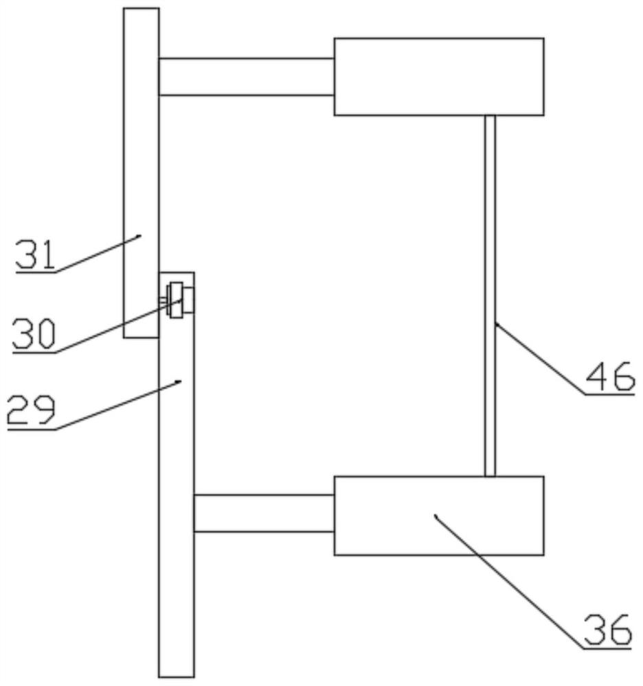 A recycling glass bottle cleaning device