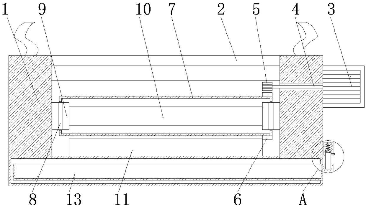 Lighting device with dustproof function