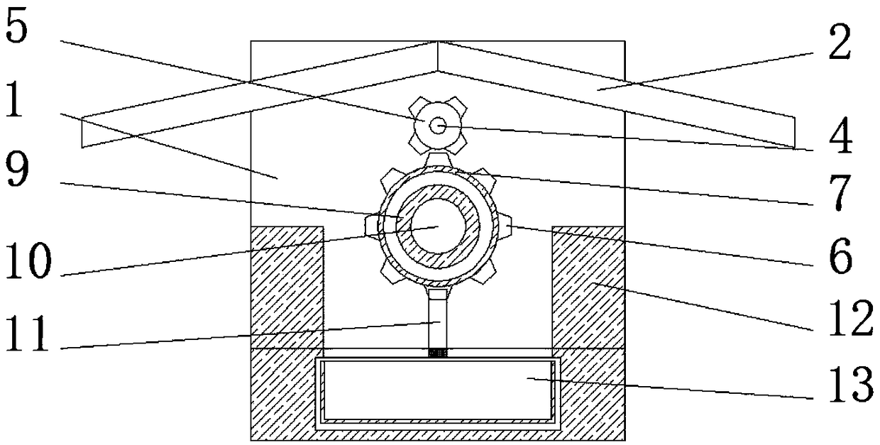 Lighting device with dustproof function