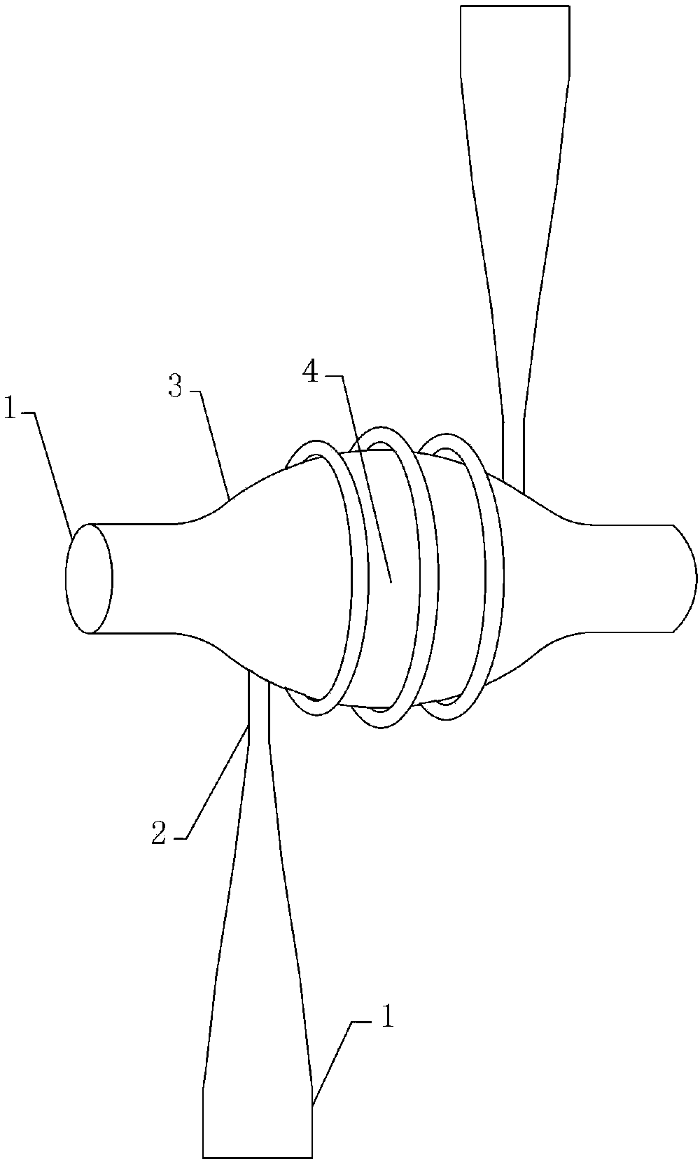 A ring-bottle resonant cavity based on micro-nano optical fiber and bottle-shaped micro resonant cavity and preparation method thereof