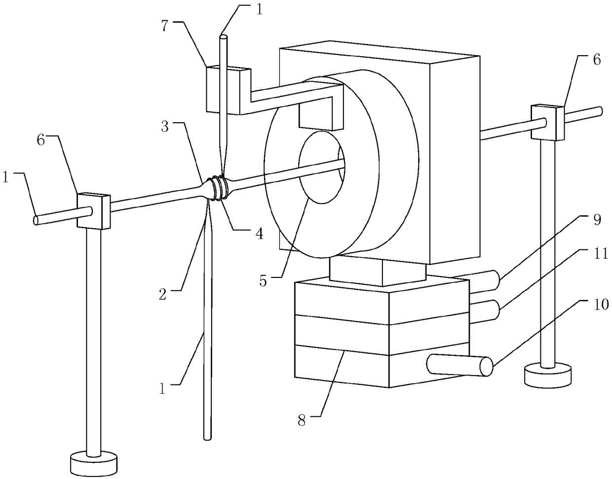 A ring-bottle resonant cavity based on micro-nano optical fiber and bottle-shaped micro resonant cavity and preparation method thereof