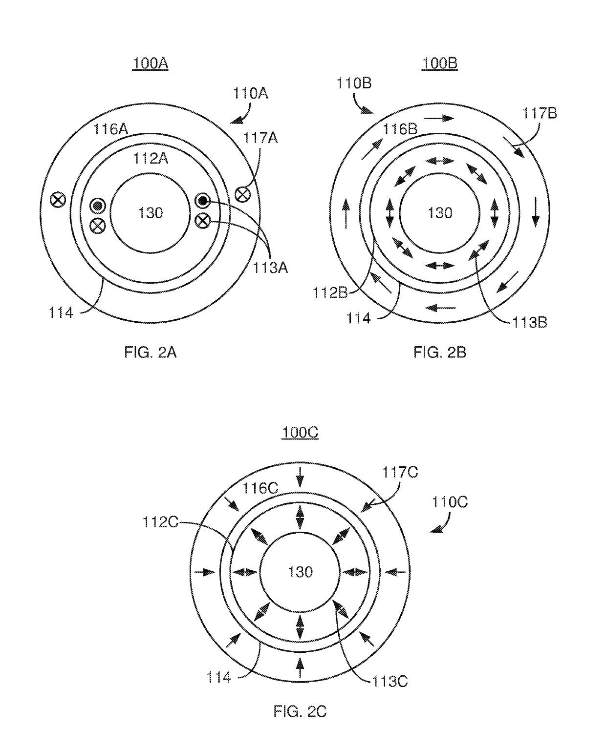 Vertical spin orbit torque devices